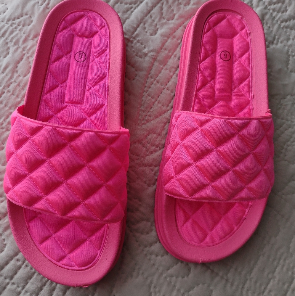 UNBRANDED  New  Pink Sandals for Big  girls